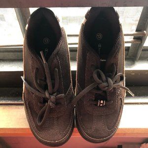 BoYS CHAMPION BROWN SNEAKERS size 13 NEW
